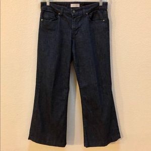 Aristocrat wide leg jeans dark wash